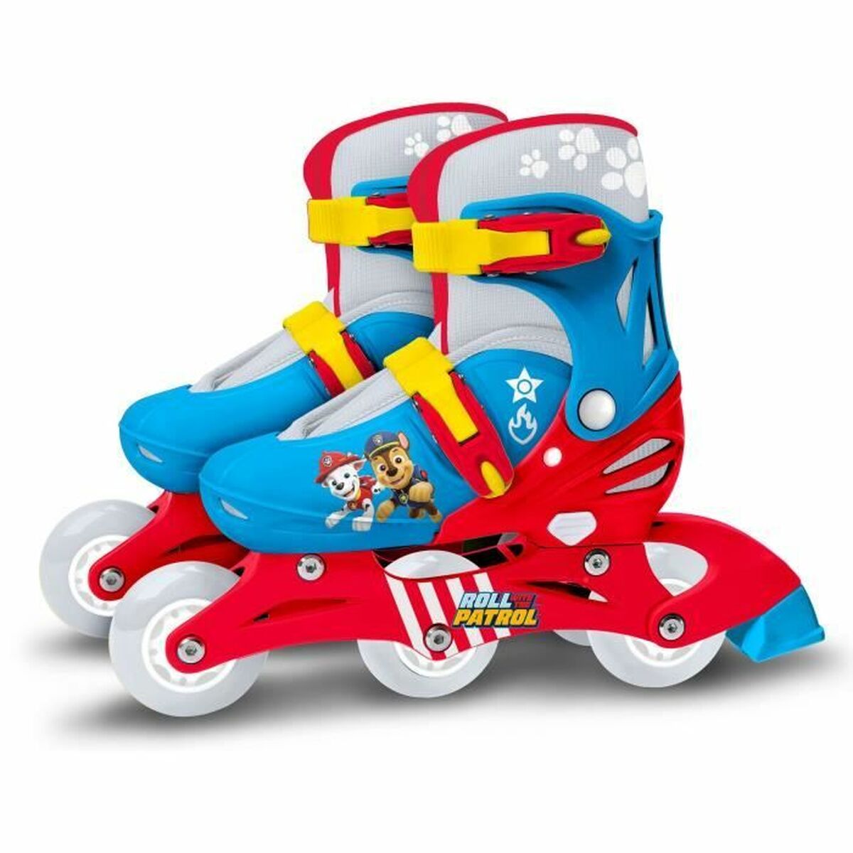Pattini in Linea The Paw Patrol Azzurro Rosso